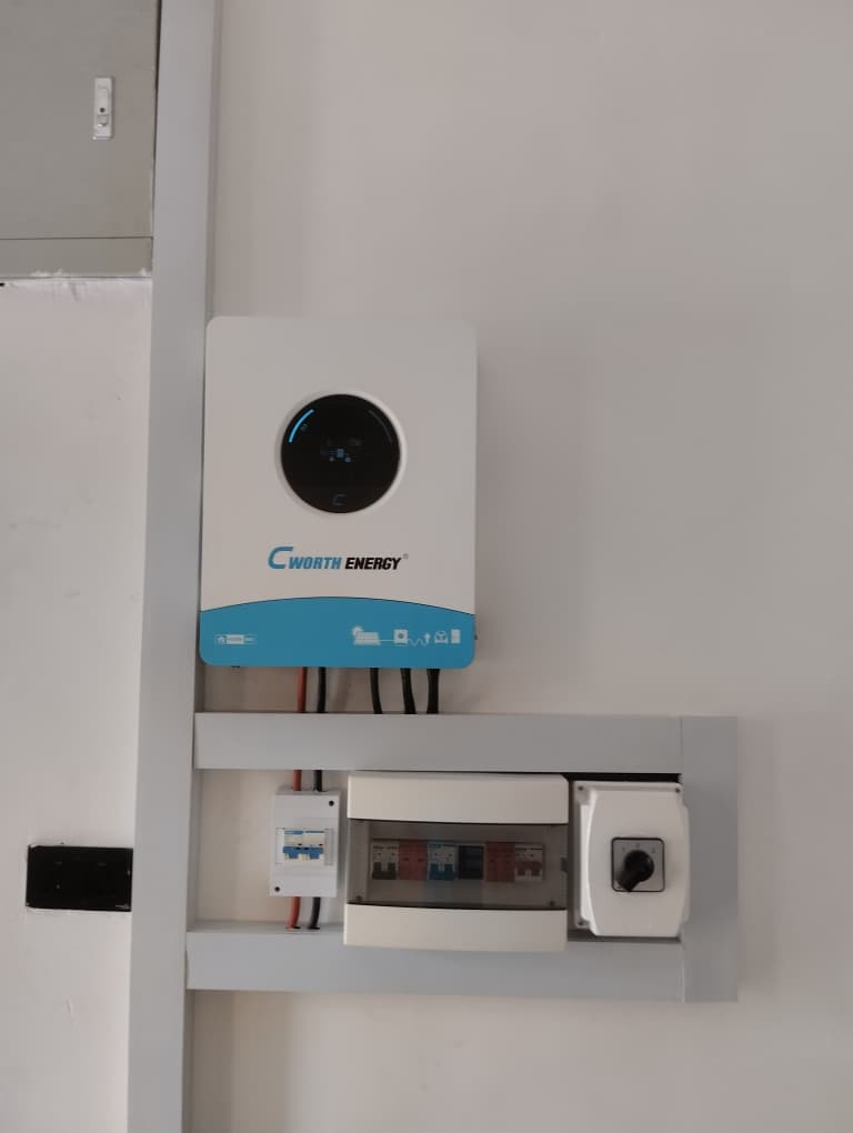 Inverter installation and setup by ALLWELL POWER OPTION LIMITED